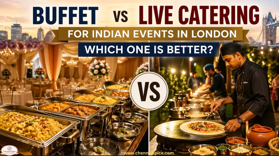 Buffet vs Live Catering for Indian Events in London: Which One Is Better?