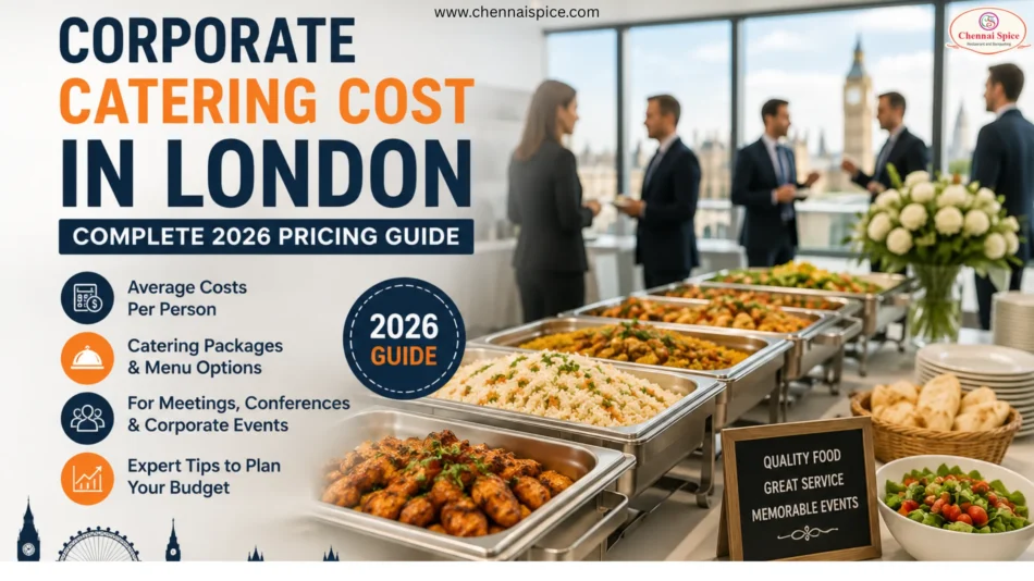 Corporate Catering Cost in London: Complete 2026 Pricing Guide